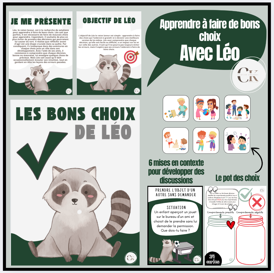 Apprendre à faire de bons choix avec Léo
