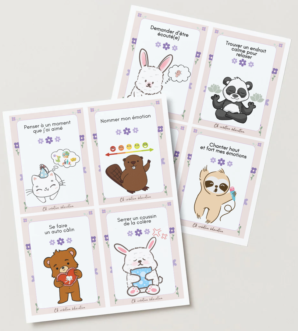 Cartes des stratégies émotionnelles