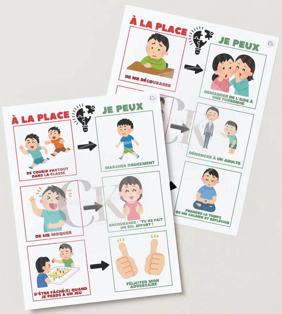 Outil : À la place, je peux ...