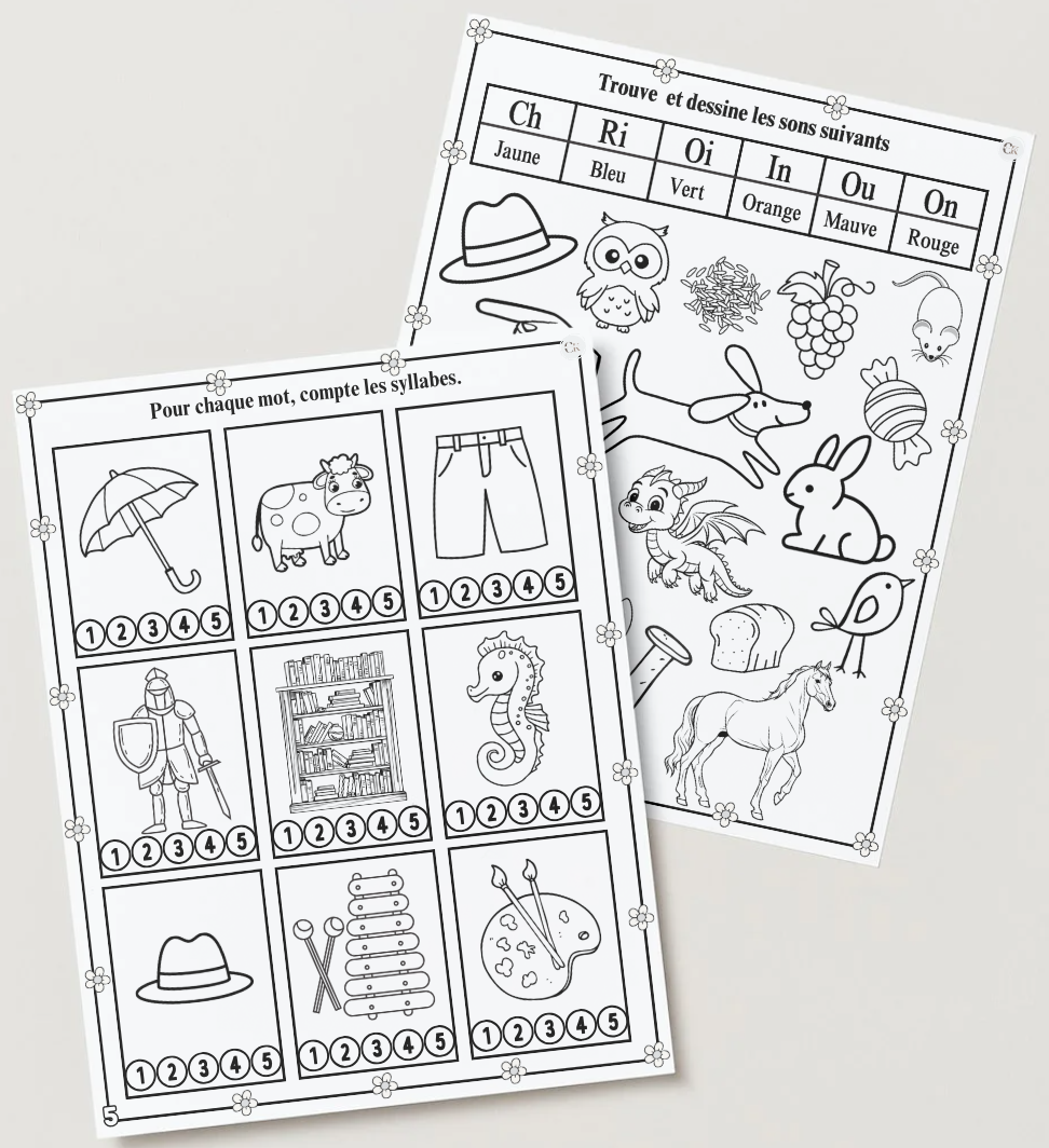Cahier conscience phonologique