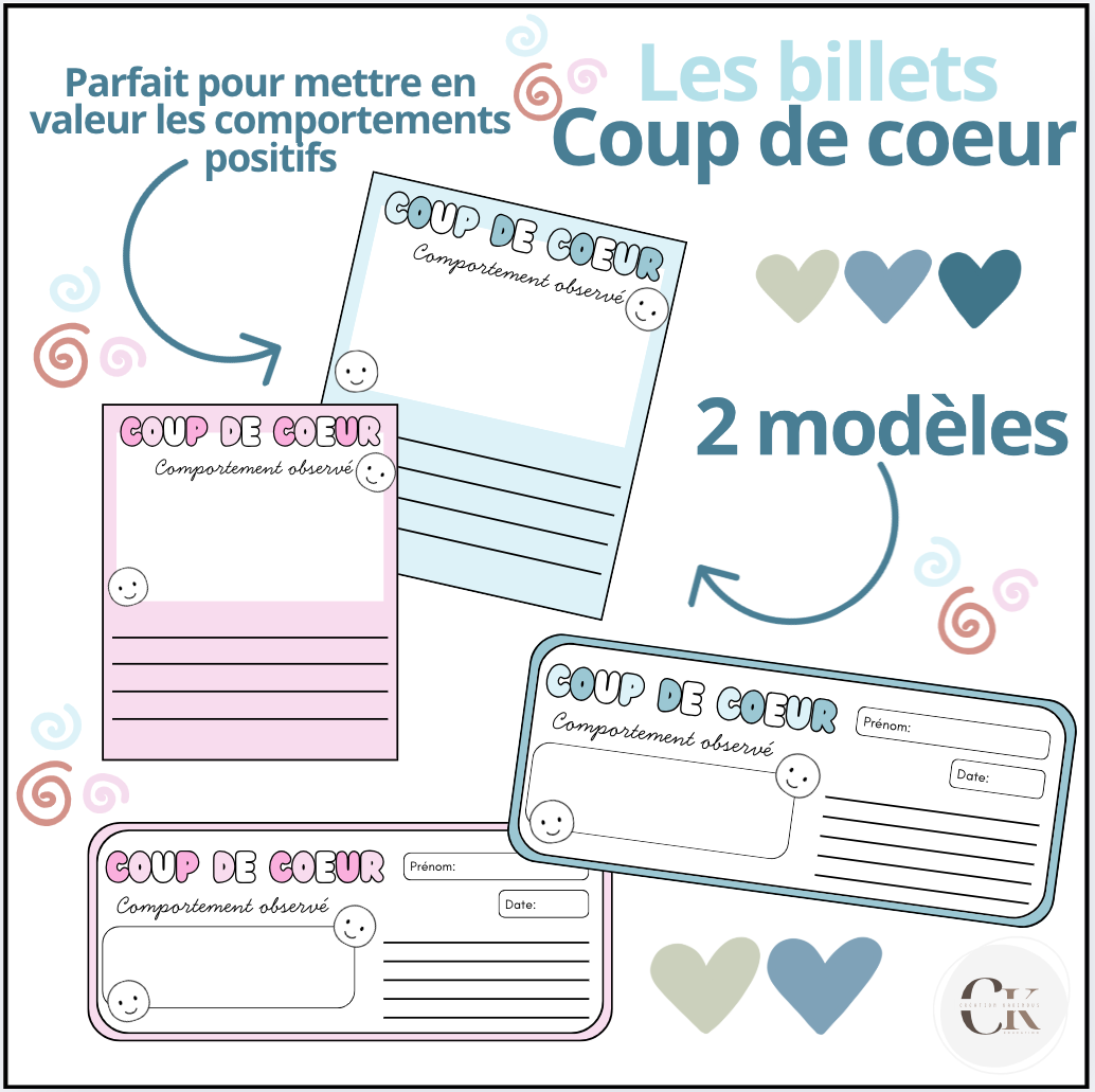 Les billets coup de coeur