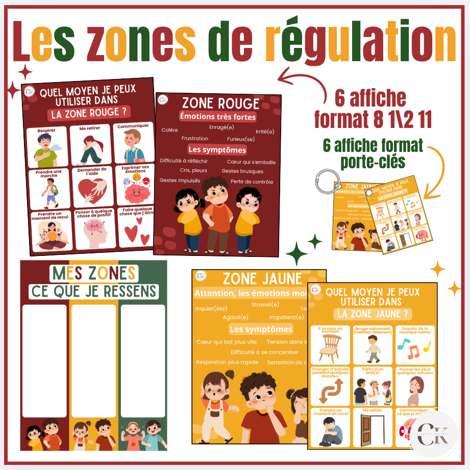 Les zones de régulation