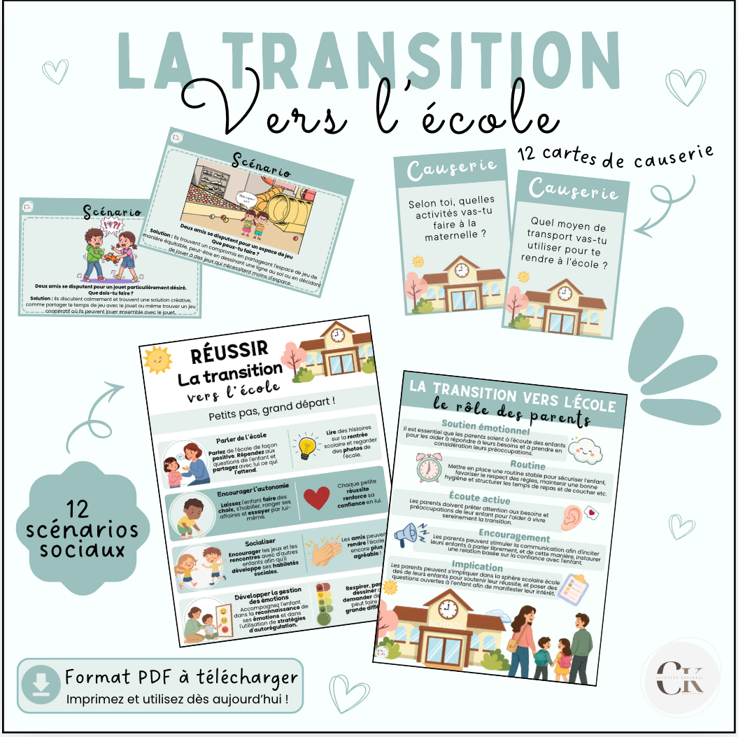 La transition vers l'école