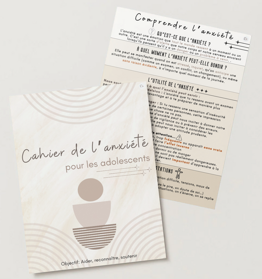 Cahier anxiété adolescent