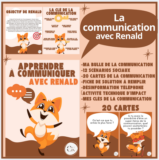 La communication avec Renald