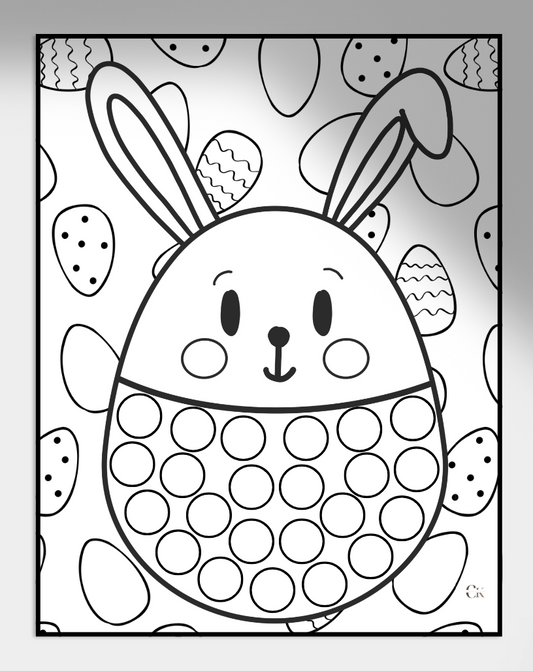 Dessin sur le thème de Pâques
