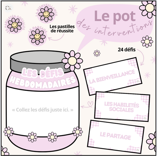 Le pot des défis