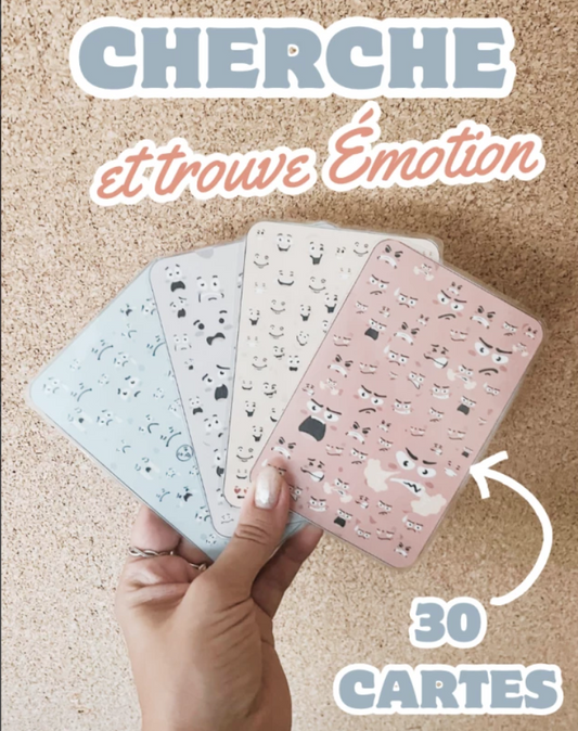 Cherche et trouve émotions