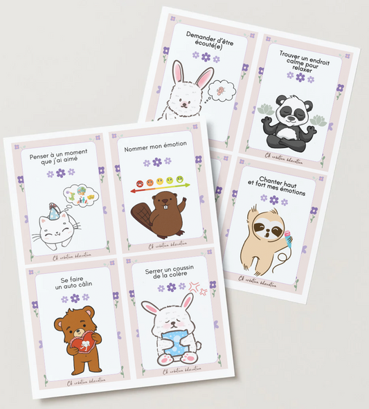 Cartes des stratégies émotionnelles