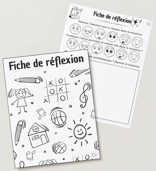 Fiche de réflexion enfants