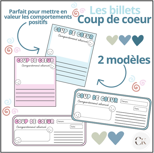 Les billets coup de coeur