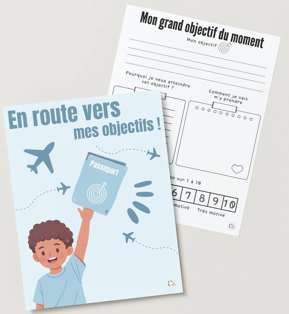 Cahier: En route vers mes objectifs