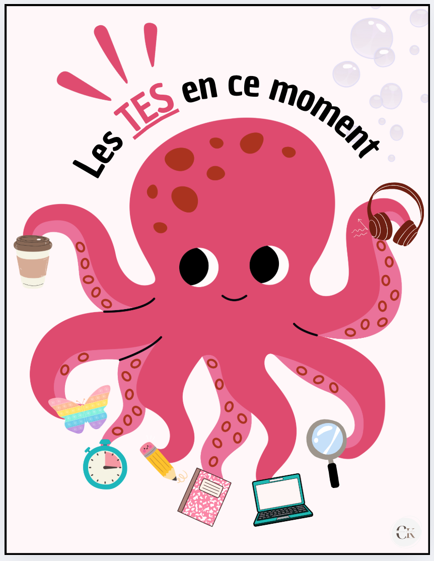 Affiche: Pieuvre TES
