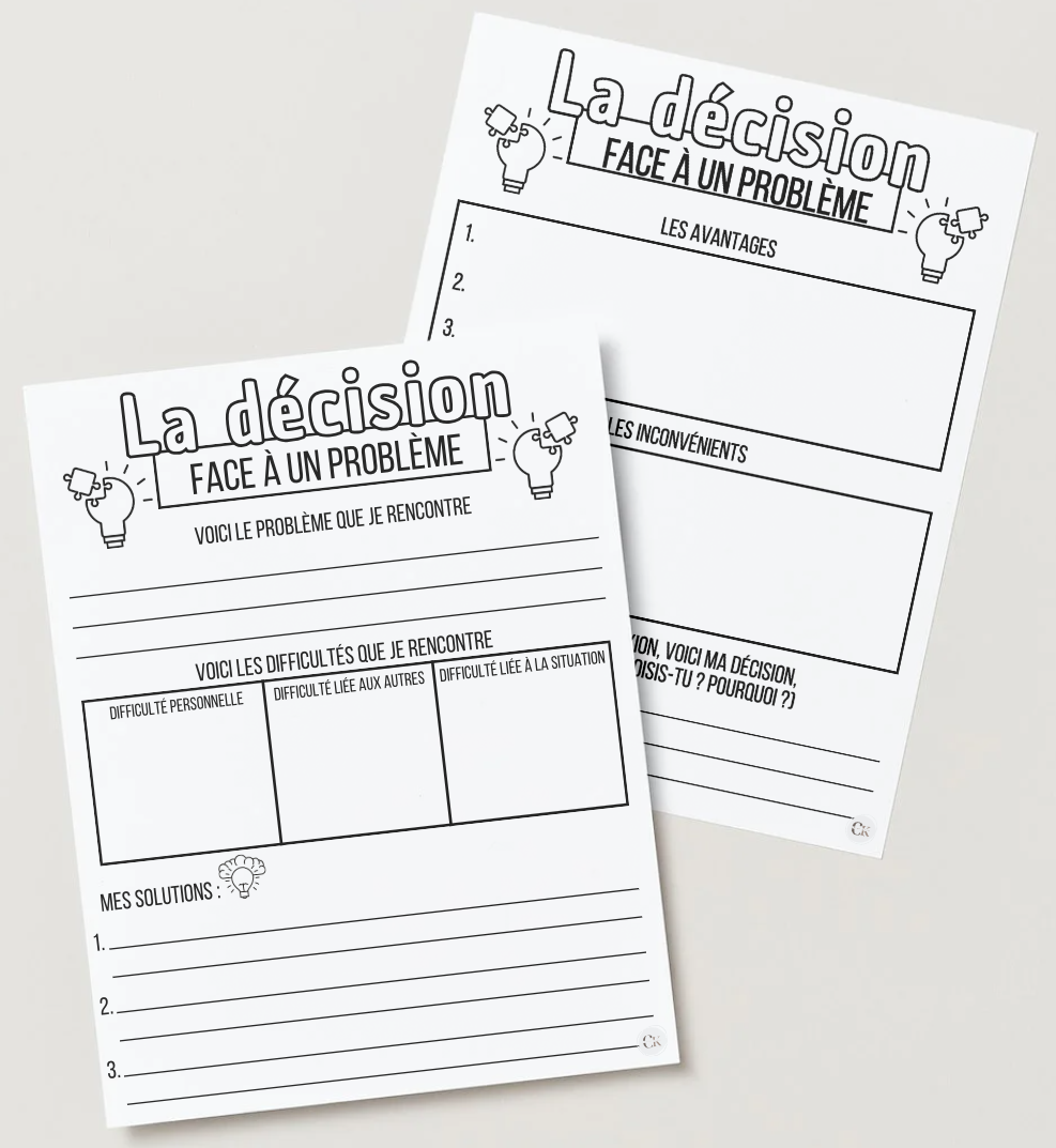 Outil : Prendre une décision