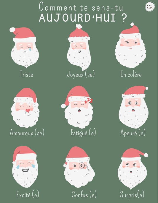 Affiche: Émotion thème Noël