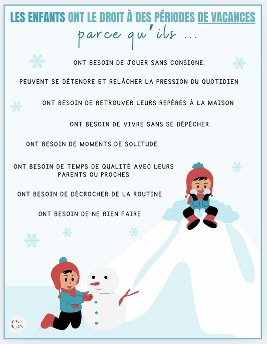 Affiche: Les vacances