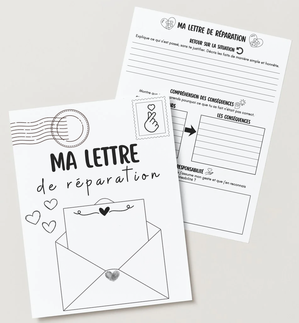 Outil : Ma lettre de réparation