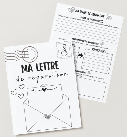 Outil : Ma lettre de réparation