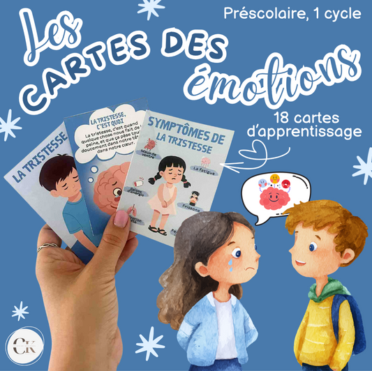 Les cartes d'apprentissage émotion