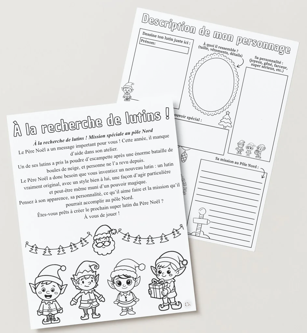 Le lutin de Noël