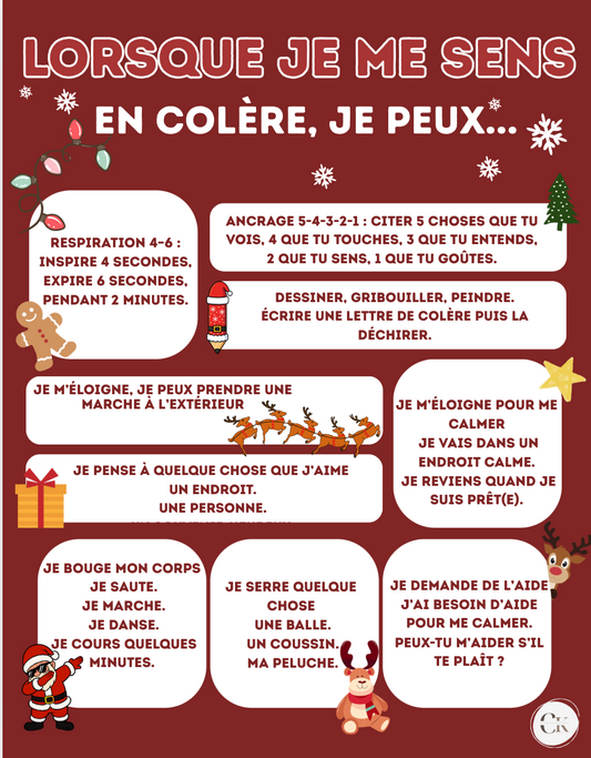 Stratégies pour la gestion de la colère