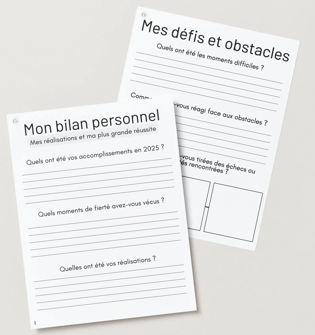 Cahier byebye 2025