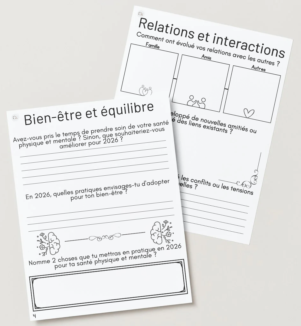Cahier byebye 2025