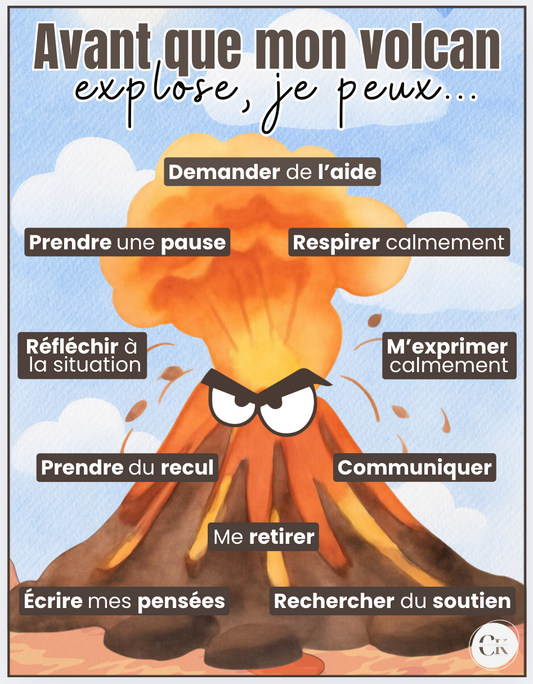 Avant que mon volcan explose, je peux ...