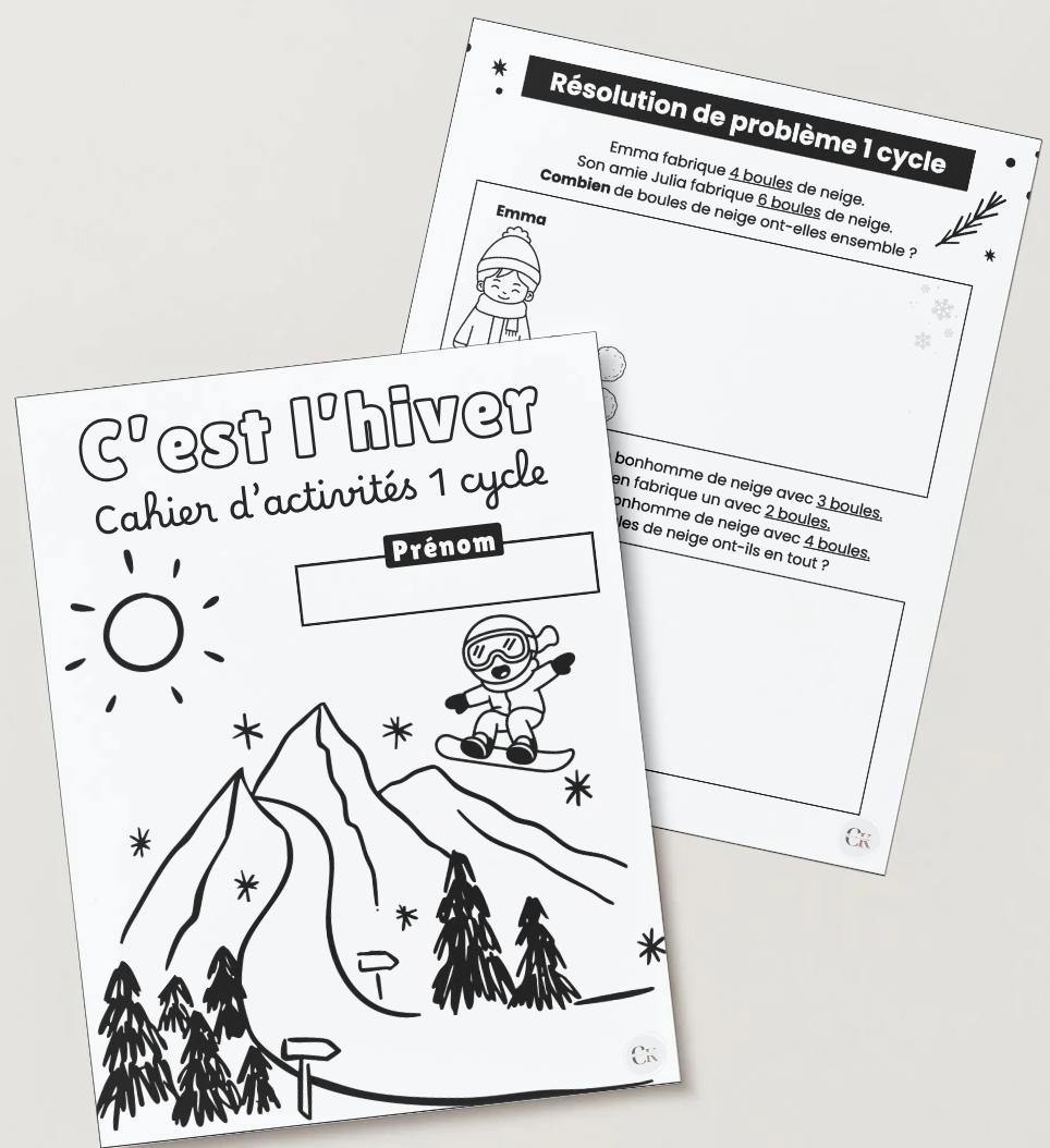 Cahier d'activités mathématique: 1 cycle