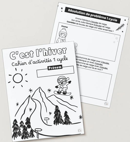 Cahier d'activités mathématique: 1 cycle