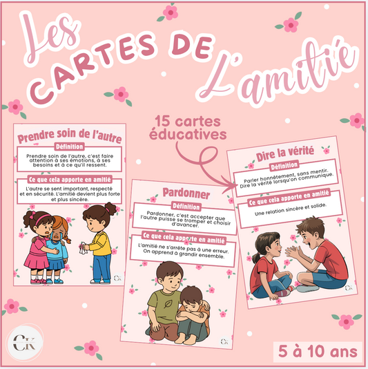 Les cartes de l'amitié