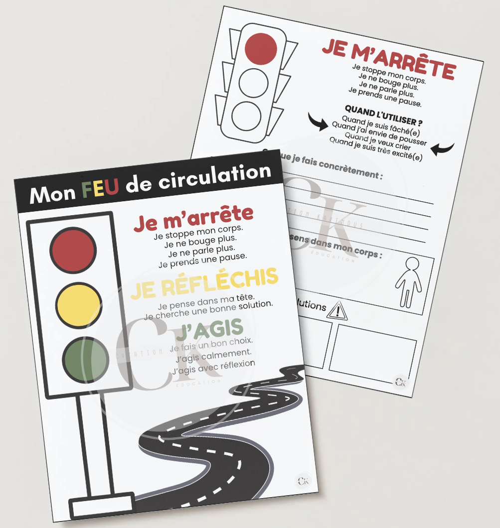 Le feu de circulation
