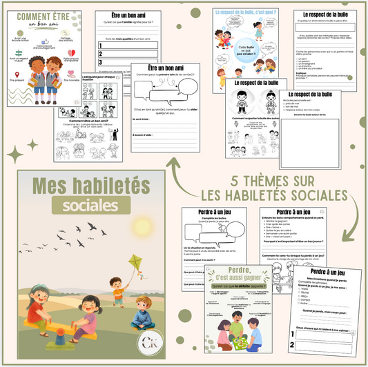 Cahier habiletés sociales