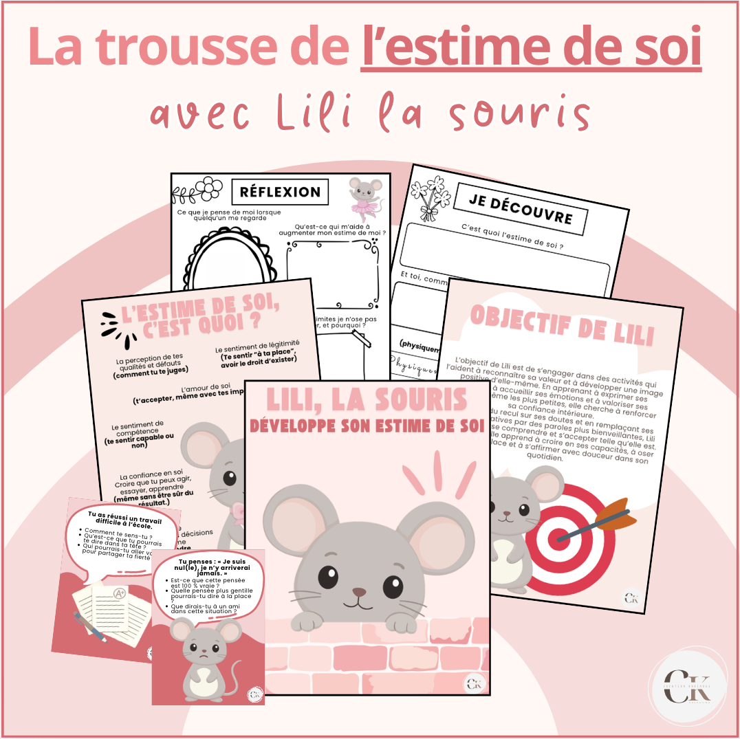 L'estime de soi avec Lili la souris
