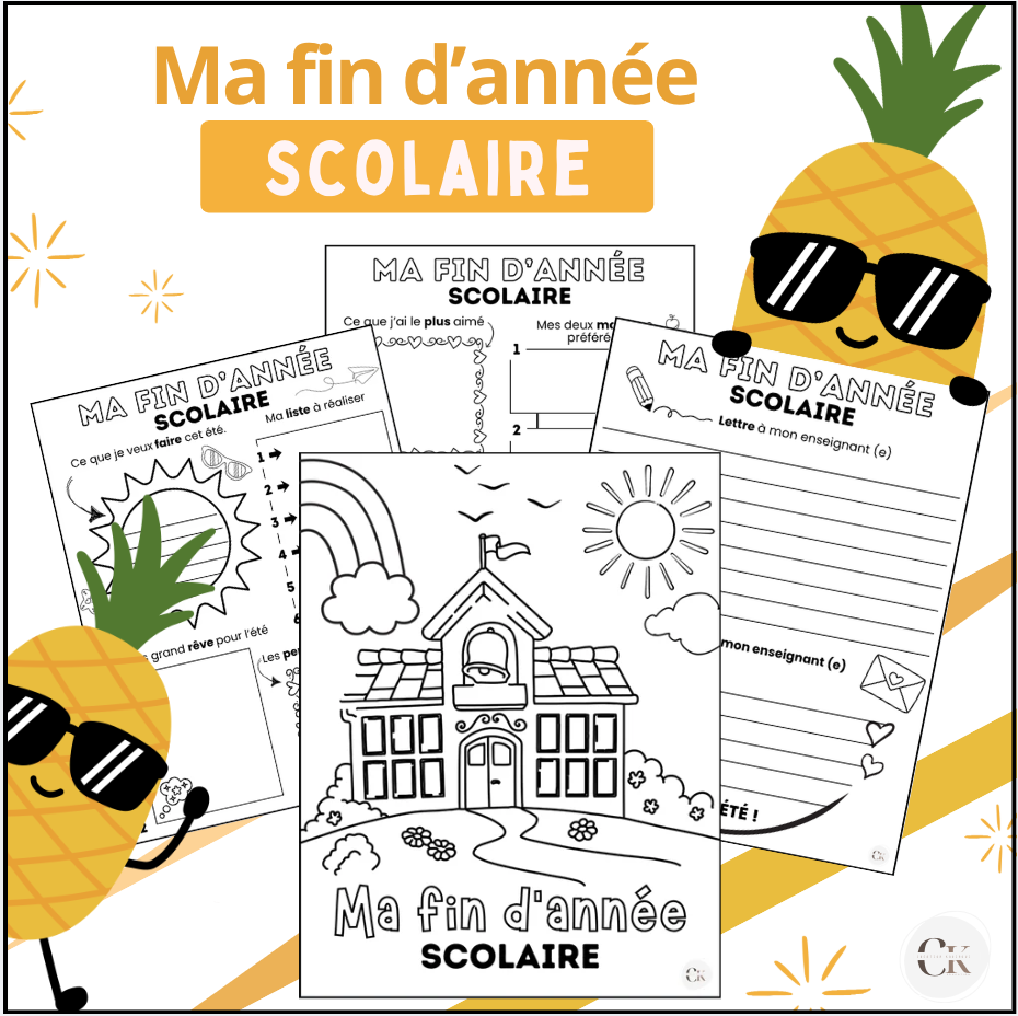 Ma fin d'année scolaire