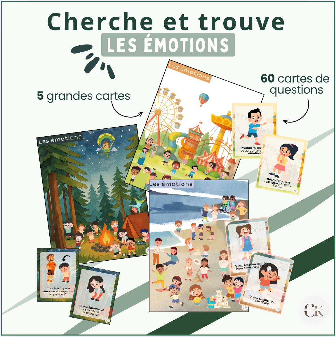 Cherche et trouve les émotions