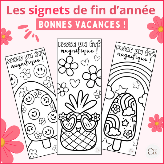Les signets de fin d'année