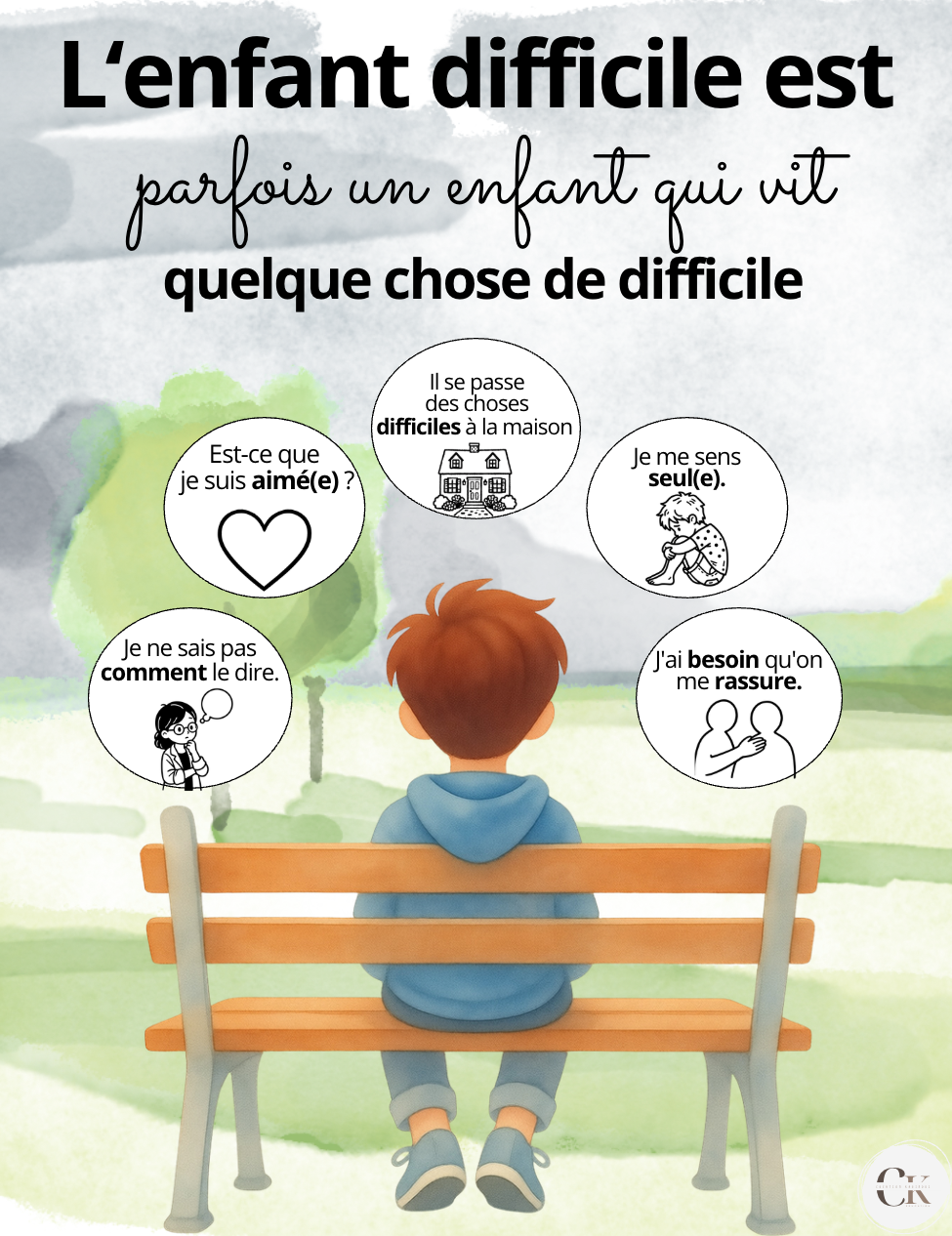 Affiche : L'enfant difficile