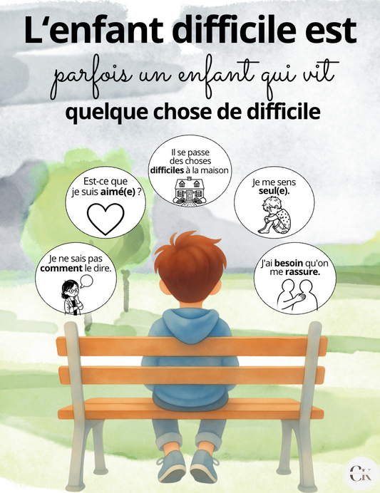 Affiche : L'enfant difficile